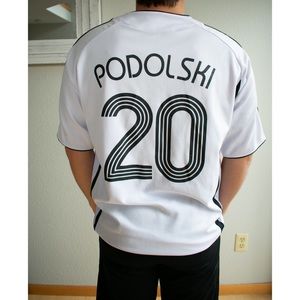 German Soccer Jersey- Podolski